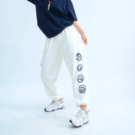 [CBX Heartbeat White Hip-Hop Dance Practice Pants - 30% Off]