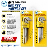 Allen Key Set (TORX & MM) Allen Wrench Set / Allen Key L Handle Ball Wrench - Heavy Duty