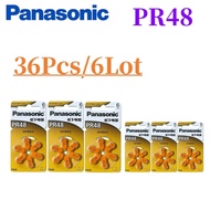 36Pcs Panasonic Mini Hearing Aids Battery A13 13A 13 P13 PR48 High Performance Batteries for Hearing