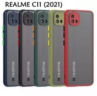 [COD] CASING UNTUK REALME C11 2021 CASE DOVE AERO MATTE TRANSPARAN SOFTCASE TERBARU BUMPER CASE CASING PELINDUNG KAMERA REALME C11 2021