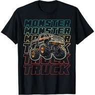 Monster Truck For Toddlers Monster Truck Vintage Retro T-Shirt