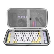 Geekria 75% - 80% Keyboard Case Hard Travel Case for 84 Keys Computer Wireless Portable Keyboard Com