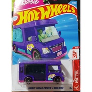 Barbie Dream Camper Hot Wheels Mattel toy vehicle purple camper van