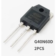2Pcs New Original G40N60D TO-247 IGW40N60D G40N60 40N60 40T60 TO247 40A/600V IGBT transistor