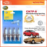 Proton Wira / Aeroback 1.3cc & 1.5cc Car Ignition Spark Plug (4 pcs) Hella CH7P-8 Energy Spark Plug