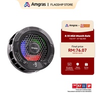 Amgras IceWorld Pad2 Phone/Pad Cooler  Large Size  Magnetic Gaming Streaming Cooling With RGB Lighti