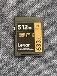 Lexar 512GB 633x SD Card