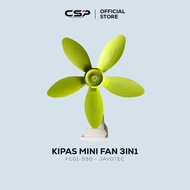 Javotec 5-Blade Wall-Mounted Mini Fan FC01-590 (30W)