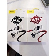 Baseus 2.4A (1M)/ 1.5A (2M) MVP Mobile Game Mirco USB 90 Degree Cable