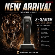 [NEW X-SABER] TUFT Professional Vector Magnetic Motor High Speed Vista C Clipper 2882i Vista Trimmer