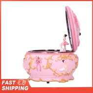 Decoration Music Box Exquisite Music Box LED Music Box Figurine Rotation Exquisite Music Box Home De