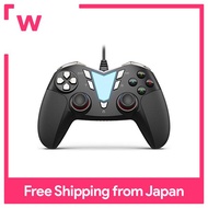 PC Steam Game Controller, IFYOO ONE Pro Wired USB Gamepad Joystick is compatible with Computer/Laptop (Windows 10/8/7/XP), Android (Phone/Tablet/TV/Box), PS3 -[[. Black &amp; Silver]]