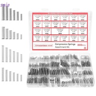 SAIA 300PCS/box Compression Spring Assortment Kit, 304 Stainless Steel Tension Spring Small Springs,