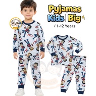 1Y-12Y▪️RSS▪️AGEN ALI▪️SET LONG SLEEVE COTTON KIDS & BIG BOY  LONG PANT