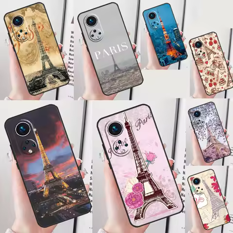 Love Paris Eiffel Tower France Case For Honor Magic 7 5 6 Lite Honor 200 Pro X8b X9a X8a X8 X9 X9c X
