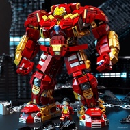 热销Anti-Hulk Mech Lego Iron Man Building Blocks Toy Armor Model Children Puzzle Small Particles Boys