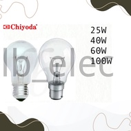 Chiyoda E27 B22  BIG  BULB 25W 40W 60W  100W Clear Bulb