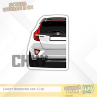 Stiker Sticker Vinyl Laminasi Glosy HONDA JAZZ GK5 Vol 8