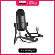 Fifine K678 USB 2.0 Condenser Microphone with Desktop stand & 3/8 male to 5/8 female adapter (ประกัน