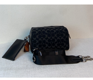 CJ674 CJ818 CJ675 CL425 CR184 CP172 CO945 Axel Crossbody Signature Canvas Men Women Sling Hycrid Bag