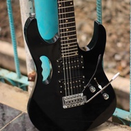 GITAR LISTRIK IBANEZ JEM HITAM FULL SET GOOD QUALITY