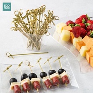 ECOHUB bamboo skewer Decorative Cocktail toothpick, size 15cm