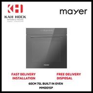 MAYER MMDO15P 60CM 75L BUILT IN OVEN - 2 YEARS MANUFACTURER WARRANTY + FREE DELIVERY