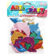 Gvido eva foam Crystal Dolphin Shape art and craft
