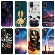 Samsung A02s Case Soft TPU Silicone Samsung Galaxy A02s Galaxy A02 Casing Phone Case Back Cover Fash
