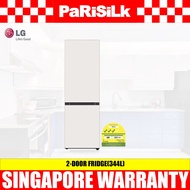 LG GB-B3445BE 2-DOOR FRIDGE(344L)(Energy Efficiency CLASS 3)