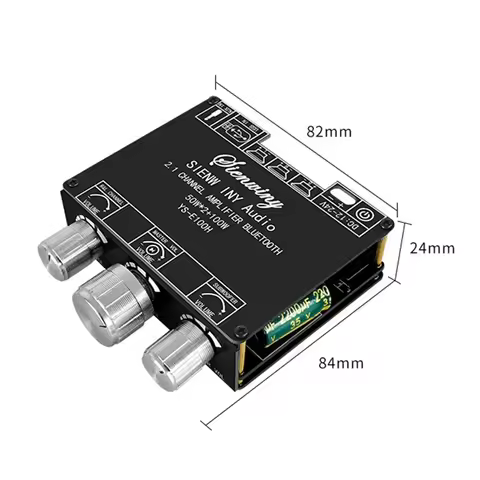 Upgraded 50Wx2+100W YS-E100H 2.1 Hi-Lo Subwoofer TPA3116 Portable Convenient Channel Bluetooth Audio