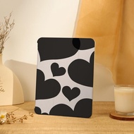 Black Heart iPad Case,iPad Air Case For 13"/11"iPad Pro 2024,13"iPad Air 6 Case,iPad mini 6 Case,10.