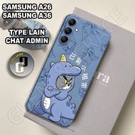 G58 - Softcase SAMSUNG A26 Latest SAMSUNG A36/ - Flexible rubber material - COUPLE Motif - flexible 
