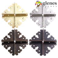 GLENES Wooden Box Corner Protector Furniture Fitting Vintage Table Corner Corner Brackets Protector 