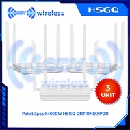 3pcs X400DW HSGQ ONT ONU XPON Package