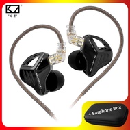 KZ ZVX PRO Wired Headphone Add Faaeal PU Square Storage Box Premium All-Metal Aesthetic Design IEMs