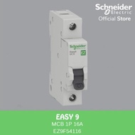 Schneider Electric MCB Easy9 1P 16A EZ9F54116