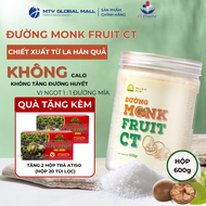 Đường Ăn Kiêng La Hán Quả Organic Hữu Cơ CT Monk Fruit - CT Pharma - Hũ 600g