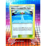 S Misty's Cerulean City Gym #61 Trainer Stadium uncommon Pokemon Card Game PTCG ENG