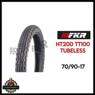 [FKR] HT200 TT100 Tubeless Tayar Tyre 70/90-17 80/90-17