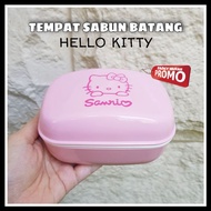 HELLO KITTY PREMIUM BAR SOAP DISH / BAR SOAP BOX BAR SOAP CONTAINER HELLO KITTY MOTIF BAR SOAP DISH
