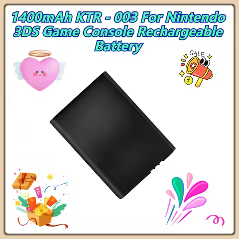 1400mAh KTR - 003 For Nintendo 3DS Game Console Rechargeable Battery
