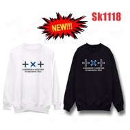 (SK1118) HOODIE SWEATER TXT GRADATION