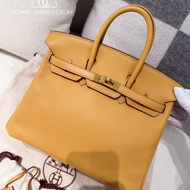 🌈Hermes🧡Birkin 25🧡2S芝麻色金扣🌟98.5新🌟Swift皮🌟有盒🧡愛馬仕🌟