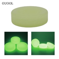 GUOOL Glow-in-the-dark Hockey Puck, Hockey Ball, Children's Toy, Gifts, Self-illuminating, for Child