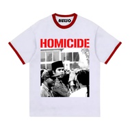 Auxso Clothing Ringer tee Homicide Ahmad Dhani Unisex short sleeve
