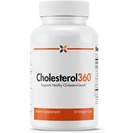 Stop Aging Now Cholesterol360 Formula - 30 Capsules Heart Health, Blood Vessel Cholesterol Supplements Antioxidants Vitamin C, Bergamonte Citrus Extract, Green Tea, Grape Seed