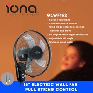 IONA GLWF162 16 inches Electric Wall Fan Pull String Control