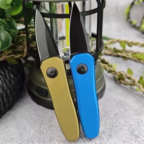 KS 7500 EDC Folding Knife 8Cr13MoV Steel Blade Aluminum Alloy Handle Outdoor Camping Tactical Huntin