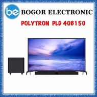 PLD 40B150 CINEMAX SOUNDBAR LED TV POLYTRON 40 INCH PLD40B150